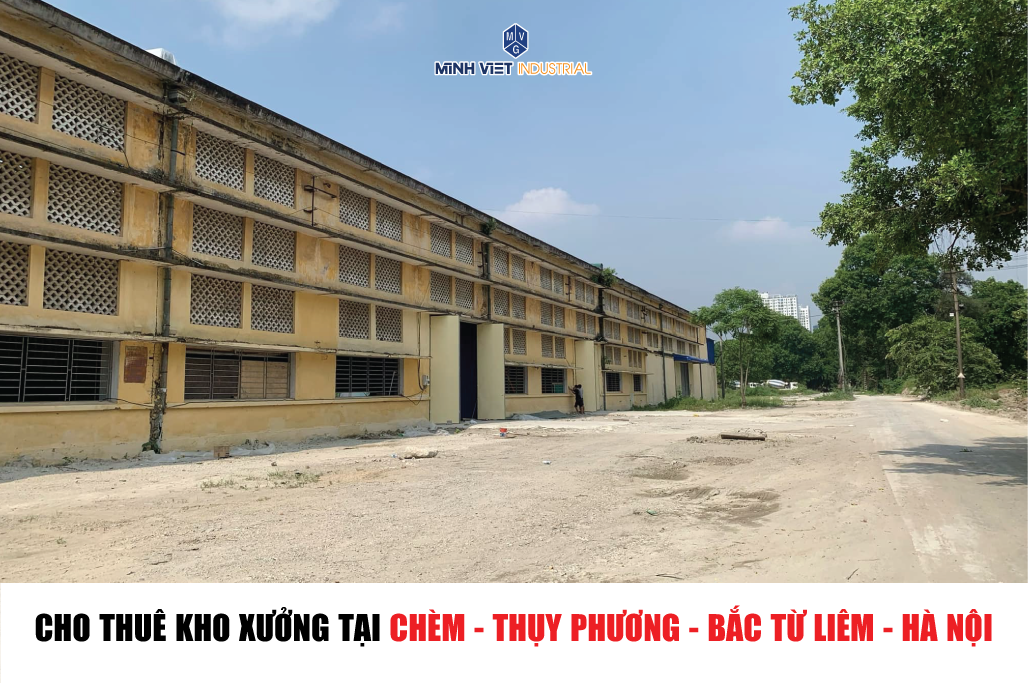 Cho thuê kho xưởng tại Thuỵ Phương, Bắc Từ Liêm, Hà Nội